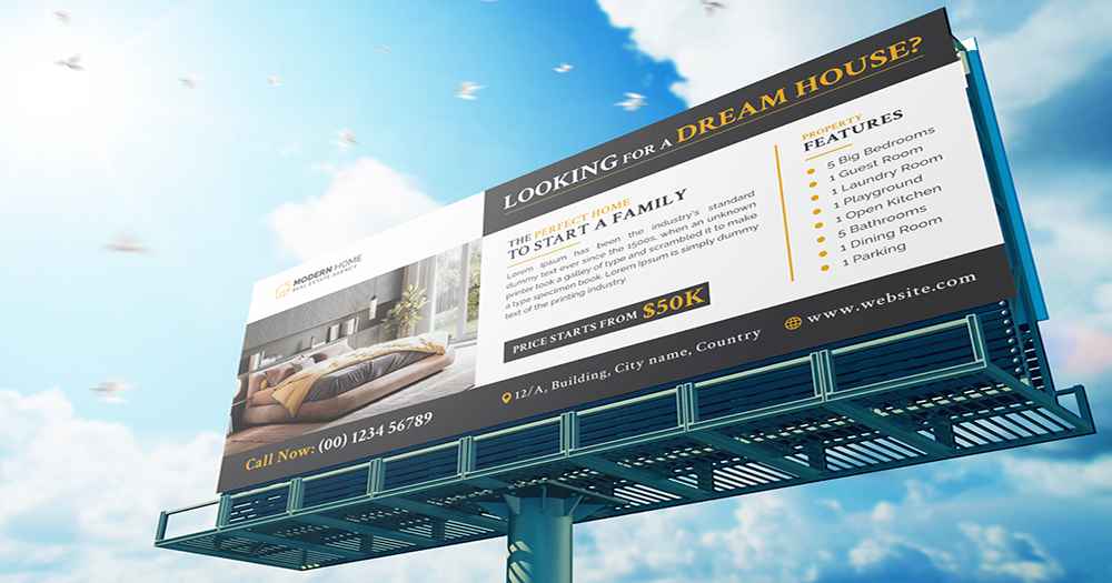 تبلیغات بیلبوردی استاندارد